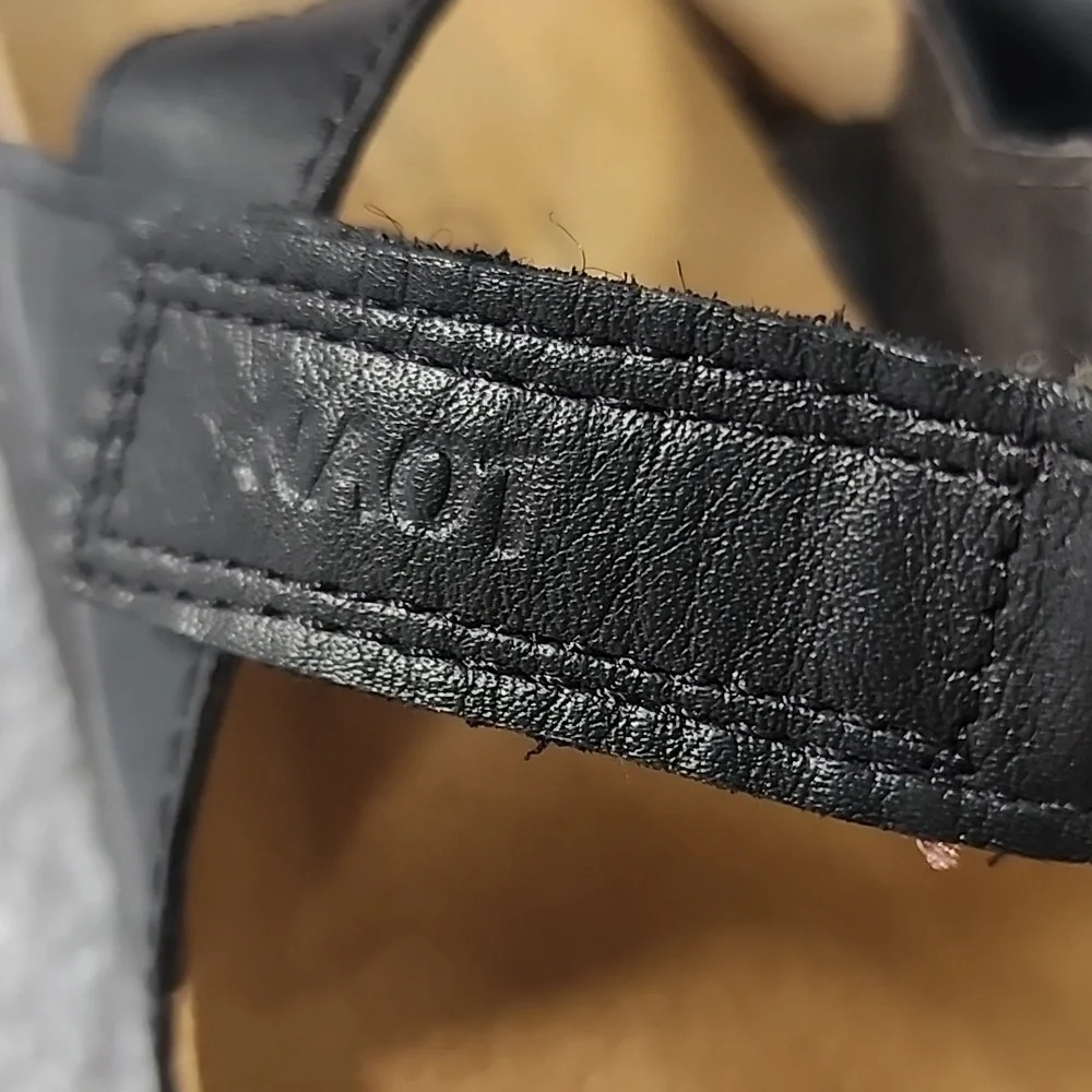 Naot Krisra Womens Black Strappy Sandals Size 8 New Without Tag - Picture 4 of 11